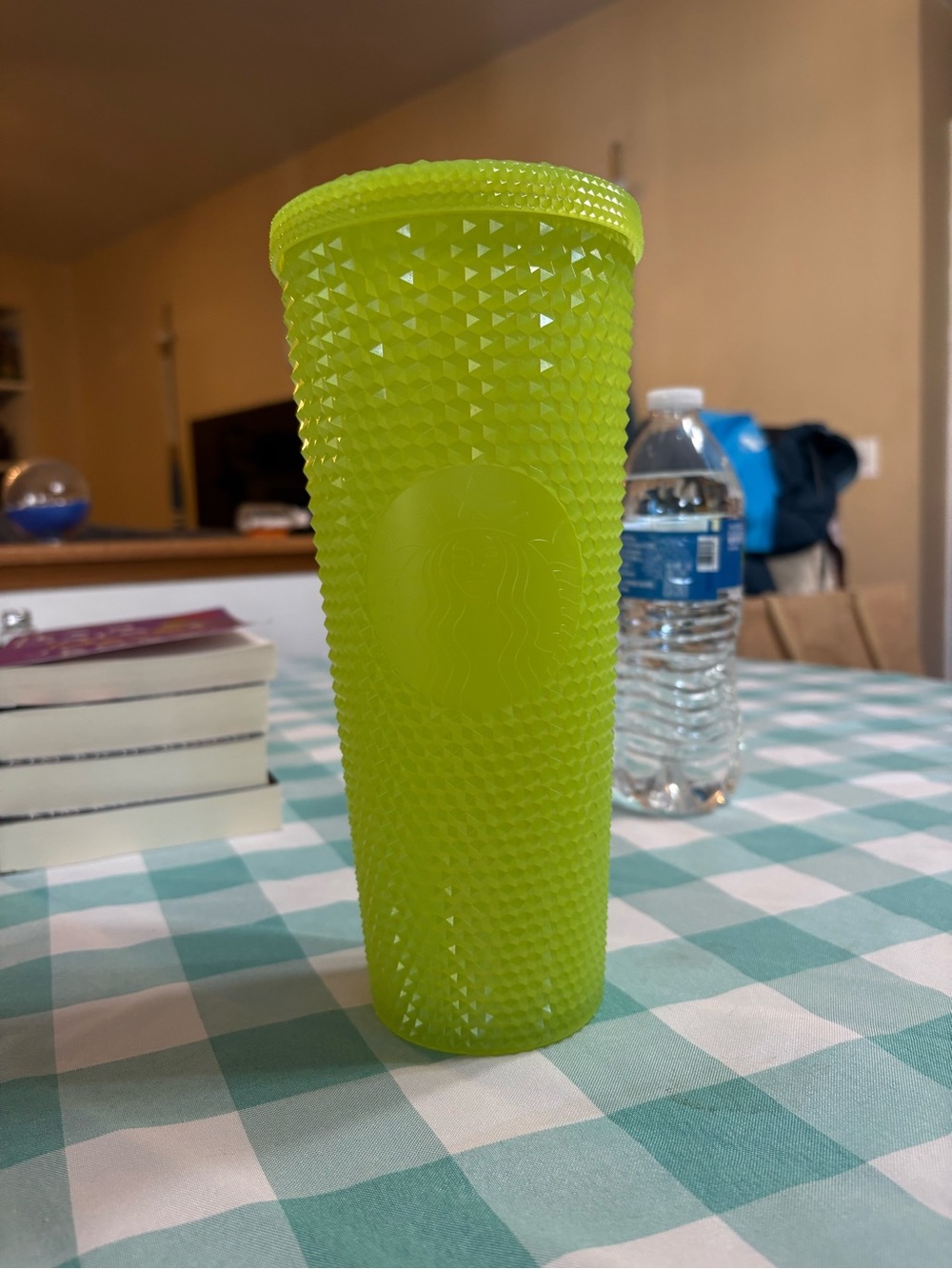 Starbucks Neon Yellow Textured Tumbler 24 oz. No straw
